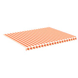 Tela de reemplazo de Vidaxl para Luifel 4.5x3.5 m amarillo y naranja