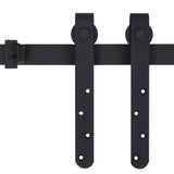 Ensemble de suspension Vidaxl pour la porte mini-skiver 183 cm en acier au carbone