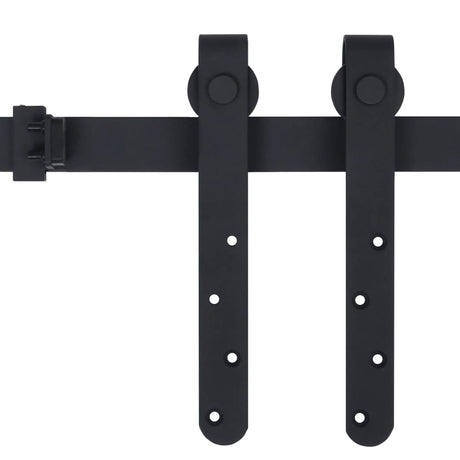 Ensemble de suspension Vidaxl pour la porte mini-skiver 183 cm en acier au carbone