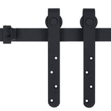 Ensemble de suspension Vidaxl pour la porte mini-skiver 122 cm en acier au carbone