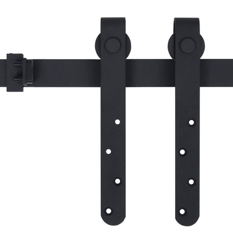Ensemble de suspension Vidaxl pour la porte mini-skiver 122 cm en acier au carbone