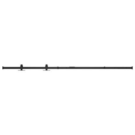 Ensemble de suspension Vidaxl pour une mini-porte en acier au carbone 152 cm