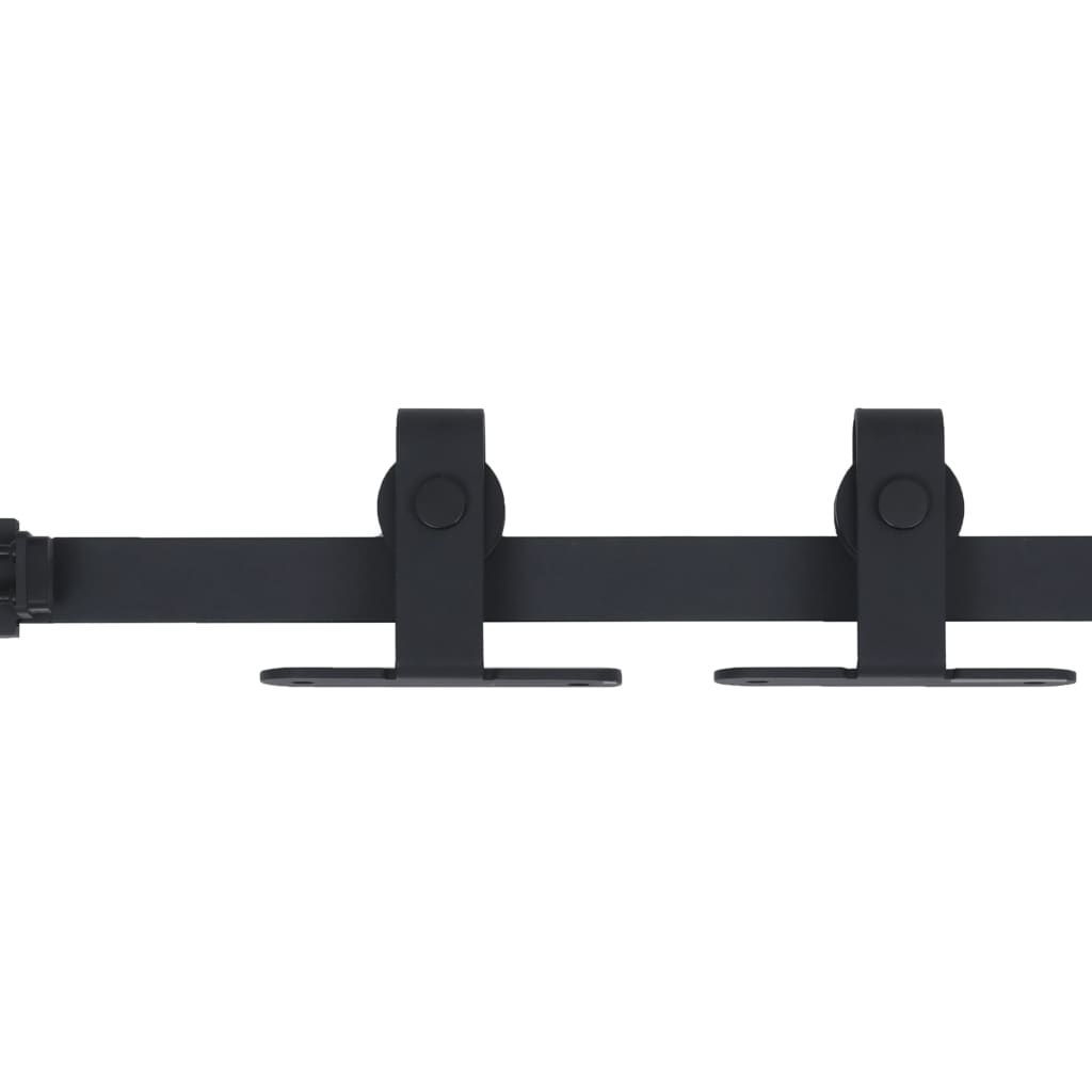 Ensemble de suspension Vidaxl pour une mini-porte en acier au carbone 152 cm