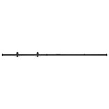 Ensemble de suspension Vidaxl pour la porte mini-skiver 122 cm en acier au carbone