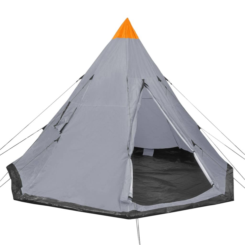 Tenda Vidaxl Grigio per 4 persone