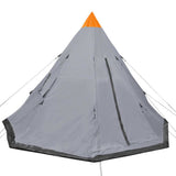 Vidaxl tente 4 personnes gris