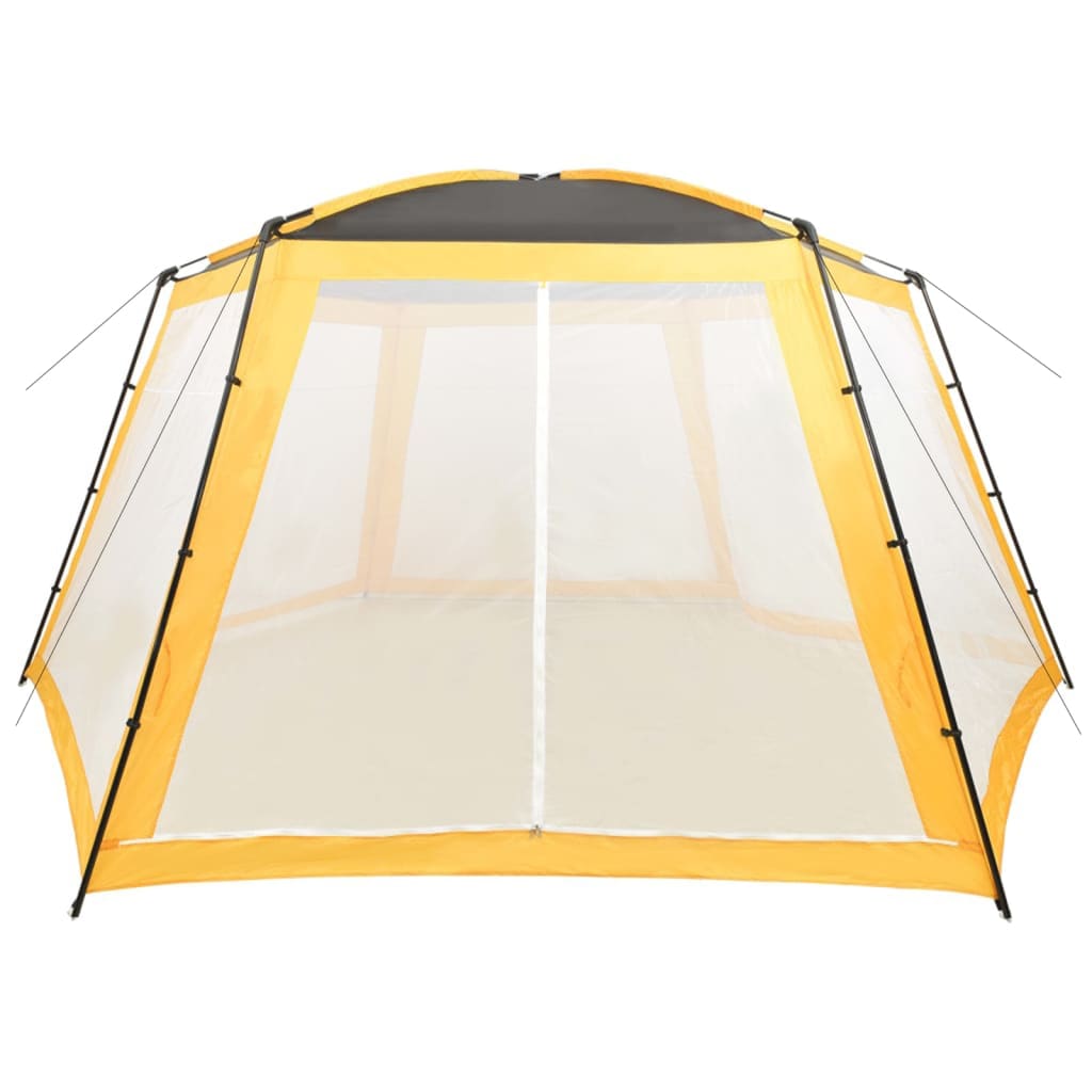 Vidaxl Swimming pool tent 660x580x250 cm fabric yellow