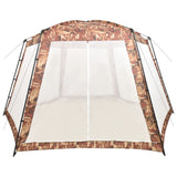 Vidaxl Swimming pool tent 590x520x250 cm fabric camouflage