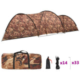 Vidaxl Iglotent 8-person 650x240x190 cm camouflage