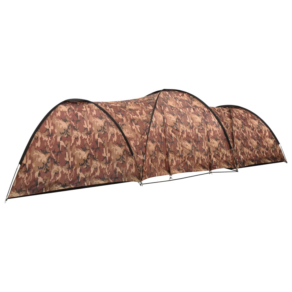 Vidaxl iglotent 8-persoons 650x240x190 cm camouflage