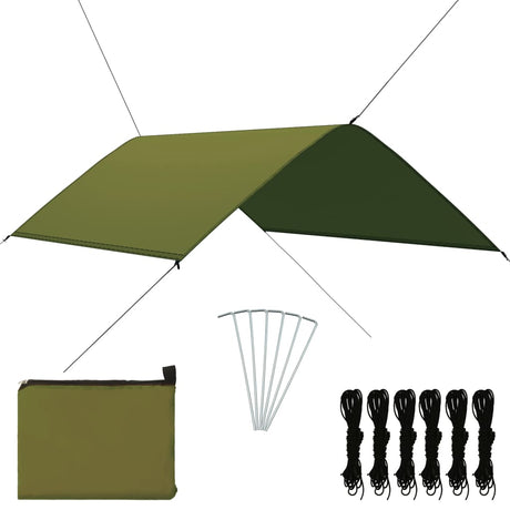 Vidaxl dekmacheil 3x2 m vert