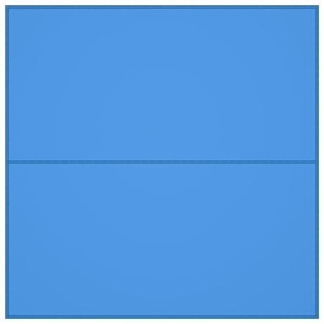 Vidaxl Couverture voile 4x4 m bleu
