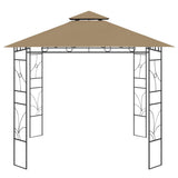 Vidaxl Arbor 160 g m² 3x3x2,7 m taupe
