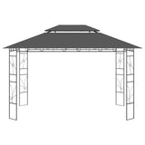 Vidaxl Arbor 160 g m² 4x3x2,7 m anthracite -colored