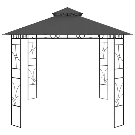 Vidaxl Arbor 160 g m² 4x3x2,7 m anthracite -colored