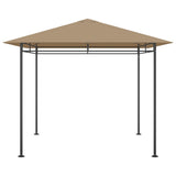 Vidaxl Arbor 180 g m² 3x3x2,7 m taupe