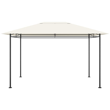 Vidaxl prieel 180 g m² 384x281x270 cm crèmekleurig