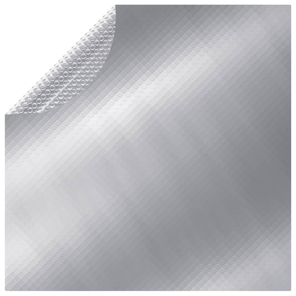 Couvercle de piscine vidaxl 250 cm PE argent coloré