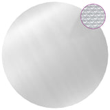 Couvercle de piscine vidaxl 250 cm PE argent coloré