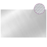 COUVERTURE DE LA PAOBLE VIDAXL 260X160 CM PE Silver Colored