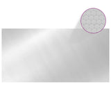 Couvercle de piscine vidaxl 549x274 cm PE argent coloré