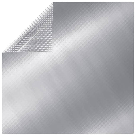 Couvercle de piscine vidaxl 488x244 cm PE argent coloré