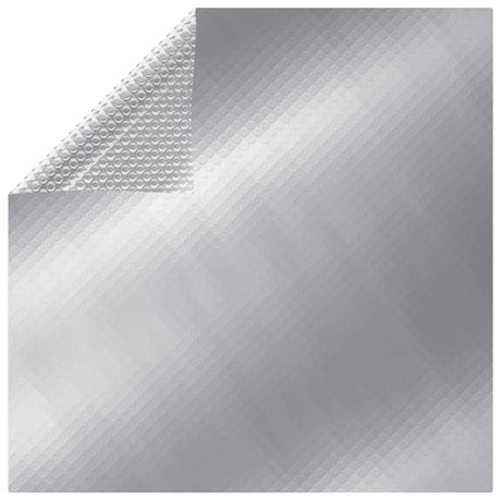 Couvercle de piscine Vidaxl 975x488 cm PE argent coloré