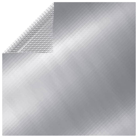 Couvercle de piscine vidaxl rectangulaire 800x500 cm PE argent coloré