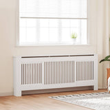 Construction de radiotorom vidaxl 205 cm mdf blanc