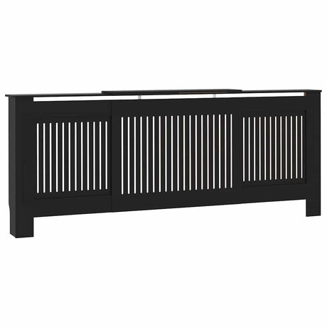 Construction de radiatorom vidaxl 205 cm mdf noir