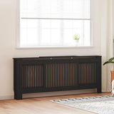 Construction de radiatorom vidaxl 205 cm mdf noir