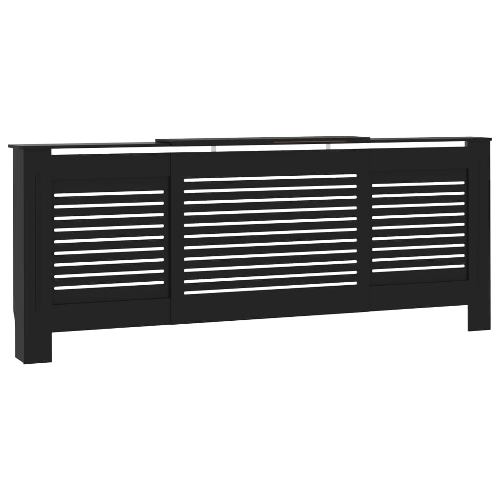 Vidaxl Radiatorom construction 205 cm MDF Black