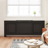 Construction de radiatorom vidaxl 205 cm mdf noir