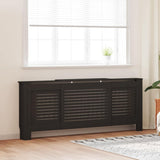 Construction de radiatorom vidaxl 205 cm mdf noir