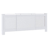 Construction de radiotorom vidaxl 205 cm mdf blanc