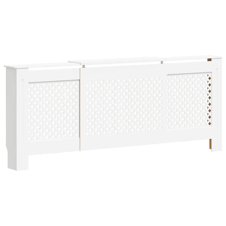 Construction de radiotorom vidaxl 205 cm mdf blanc