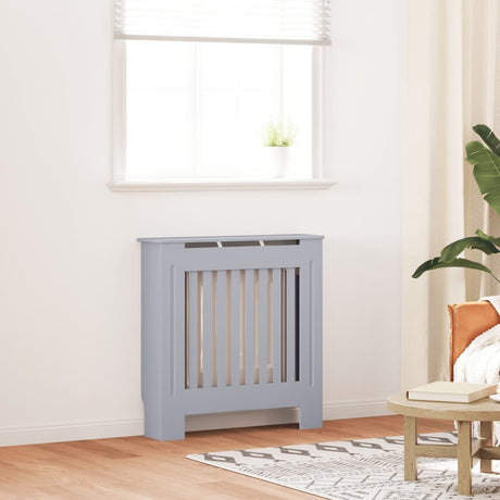 Construction de radiatorom vidaxl 78 cm mdf gris