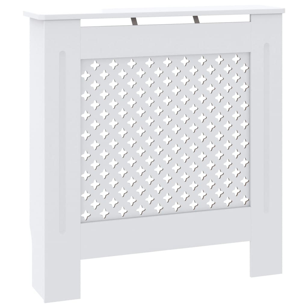 Vidaxl Construcción del radiador 78 cm MDF White