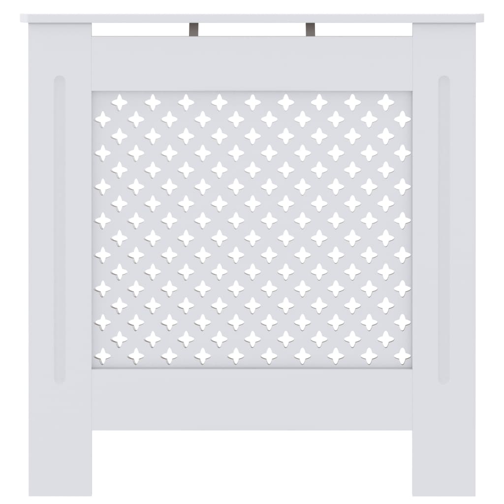 Construction de radiatorom vidaxl 78 cm mdf blanc