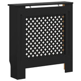 Construction de radiatorom vidaxl 78 cm mdf noir