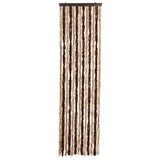 Vidaxl Fly Curtain 56x200 cm CHENILLE BEIGE ET BRORM LECT