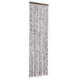 Vidaxl Fly Curtain 56x200 cm CHENILLE BRORN ET BEIGE
