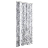 Vidaxl Fly Curtain 90x200 cm CHENILLE BLANC ET GRENE