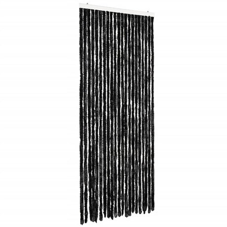 Vidaxl Fly Curtain 90x200 cm Anthracite de la chenille