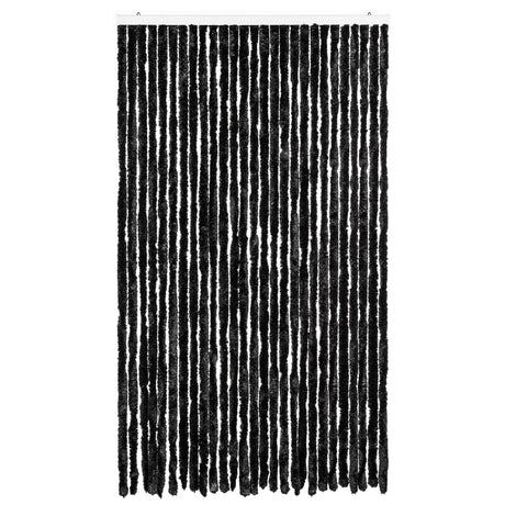 Vidaxl Fly Curtain 118x220 cm CHENILLE Anthracite