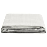 Tapis de tente Vidaxl 650x300 cm gris