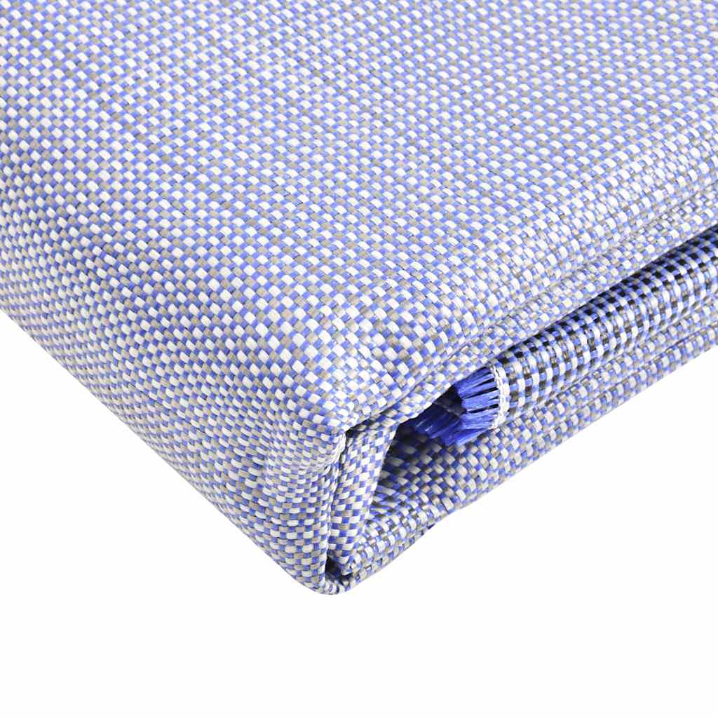 Tapis de tente Vidaxl 650x300 cm bleu