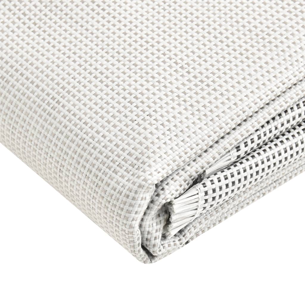 Tapis de tente Vidaxl 700x300 cm gris