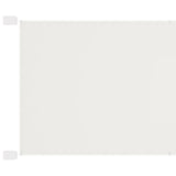 Vidaxl luifel vertical 60x360 cm tissu oxford blanc