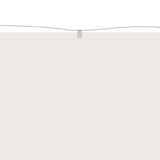 Vidaxl luifel vertical 100x800 cm tissu oxford blanc